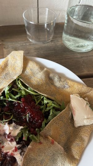   at Crêperiet in Lund