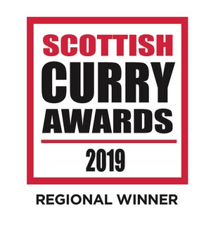Scottish curry award restaurant of the year in the South West of Scotland 2019. at Multan Tandoori in Paisley