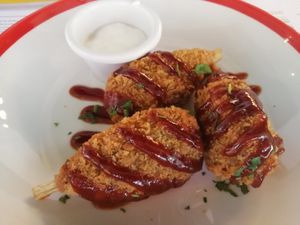 BBQ wings at Frankie & Benny's - Fort Shopping in Glasgow