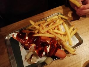 Vegan dog at Frankie & Benny's - Fort Shopping in Glasgow