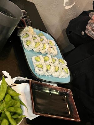   at Akira Sushi in Santa Cruz