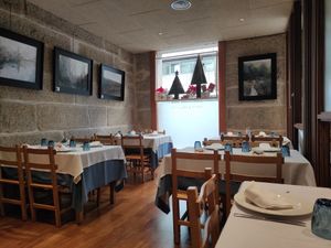 Inside at Curcuma in Vigo