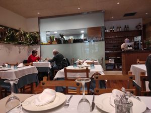 Inside at Curcuma in Vigo