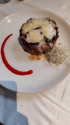 Mousaka at Curcuma in Vigo