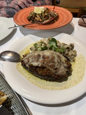 Filled eggplant  at Curcuma in Vigo