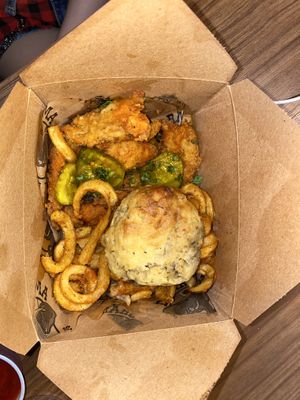 DHarma fried Chik’un  at Dharma Southern Kitchen in Tampa