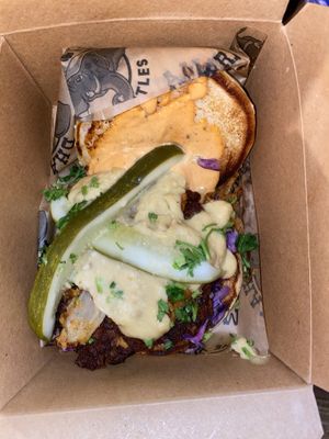 The Brew Burger  at Dharma Southern Kitchen in Tampa