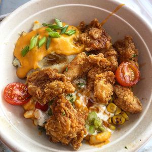 DFC bowl at Dharma Southern Kitchen in Tampa