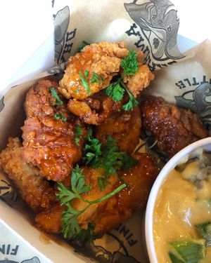 DFC chikn  at Dharma Southern Kitchen in Tampa