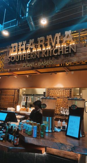 the front at Dharma Southern Kitchen in Tampa