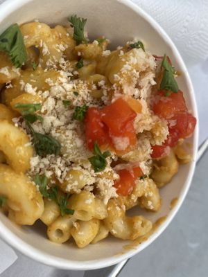 Mac n cheeze   at Dharma Southern Kitchen in Tampa