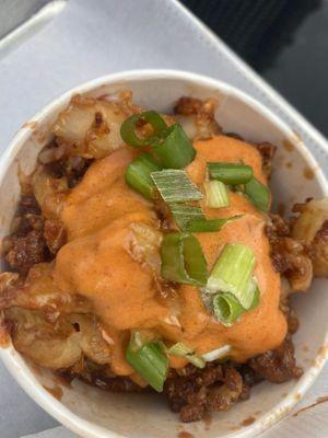 BBQ Califlower   at Dharma Southern Kitchen in Tampa