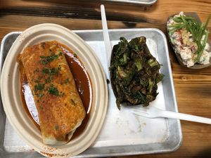 Wet burrito at Dharma Southern Kitchen in Tampa