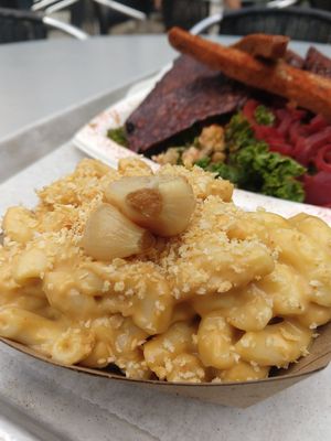Garlic Mac & Cheese at Dharma Southern Kitchen in Tampa