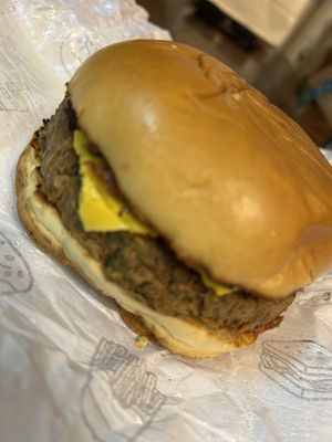 Bacon burger   at ED's Burguer in Sao Paulo