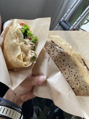 Garden and Pb chocolate!  at Cafe Halcyon in Chatan