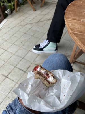   at Cafe Halcyon in Chatan