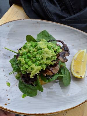 Rosti stack at The Coffee Club in Rotorua