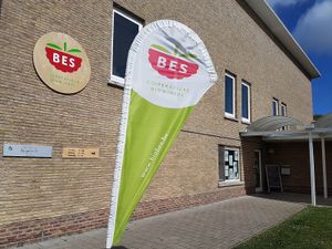 front + entrance at Biobes in Beernem