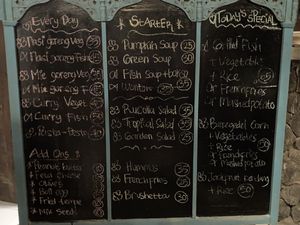 Menu July 2022  at Seeds Restaurant in Abang