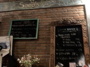 Sweet menu  at Seeds Restaurant in Abang