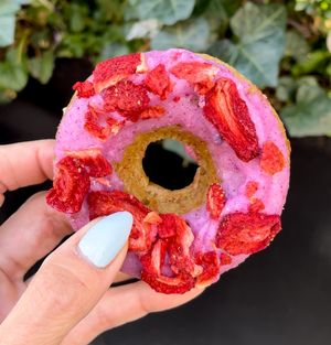 Vegan donuts!💕  at Juice Generation - Astor Place in New York City
