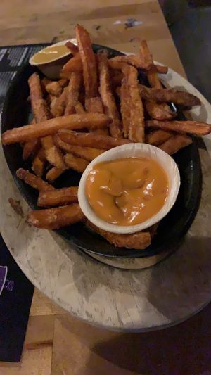 Sweet potato fries  at Sausalitos in Nuremberg