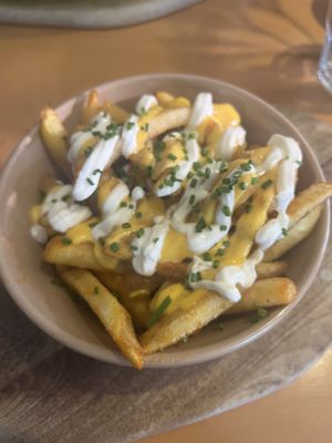 Best fries ever   at Rooted in Bath