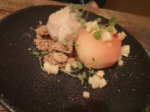 Dessert vegan at Tero in Wavre