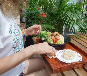 Spicy "Zoodles" at Palm Tree in Busan