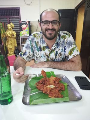  chilli dish at Nallur Bhavan Vegetarian in Jaffna