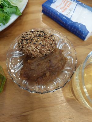 Dessert vegan at A Praça in Sintra