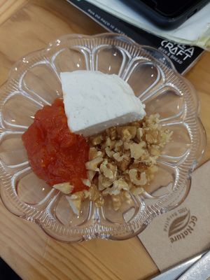 Desert veggie at A Praça in Sintra