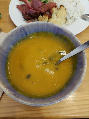 Soup at A Praça in Sintra