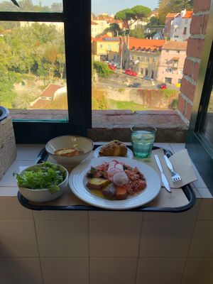 the view  at A Praça in Sintra