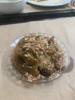 Apple dessert   at A Praça in Sintra