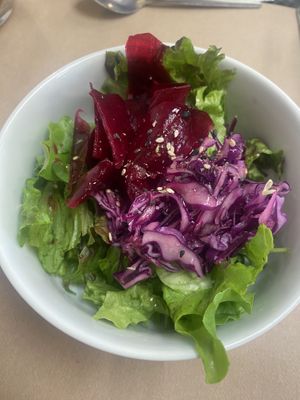 Side salad   at A Praça in Sintra
