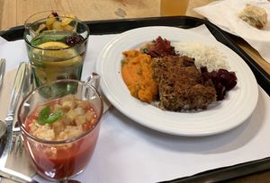 Main course at A Praça in Sintra