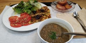 menu, 10€ at A Praça in Sintra