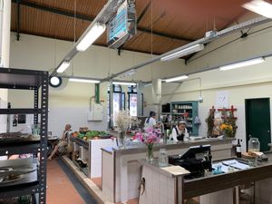 Interior of the restaurant   at A Praça in Sintra