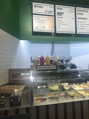 Counter at Maoz in The Hague