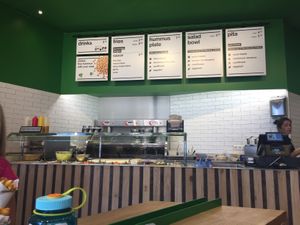 General ordering area at Maoz in The Hague
