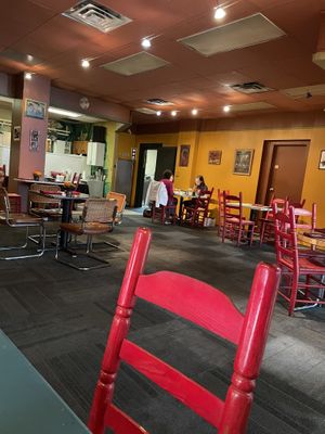 Inside seating open at Natural Oasis Cafe in Rochester