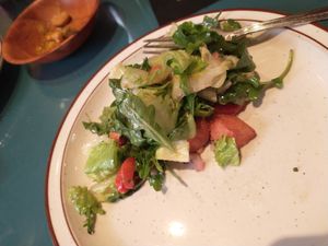 Salad at Natural Oasis Cafe in Rochester