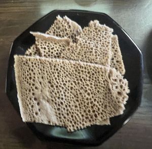 Injera  at Natural Oasis Cafe in Rochester