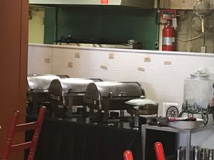 Buffet at Natural Oasis Cafe in Rochester