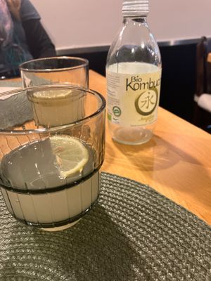 Kombucha Ingwer  at A Porta Verde in Santiago De Compostela