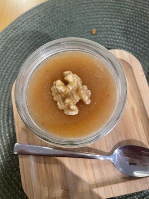 Quince cheesecake  at A Porta Verde in Santiago De Compostela