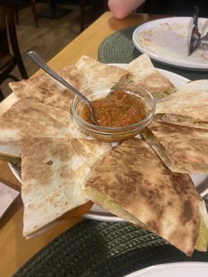 Quesadilla   at A Porta Verde in Santiago De Compostela