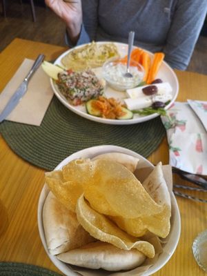 Mezze at A Porta Verde in Santiago De Compostela